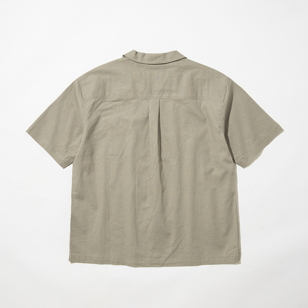 S/S C/LINEN SHIRS