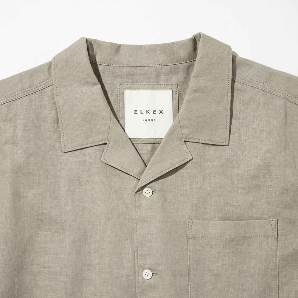 S/S C/LINEN SHIRS