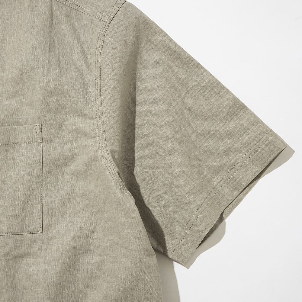 S/S C/LINEN SHIRS