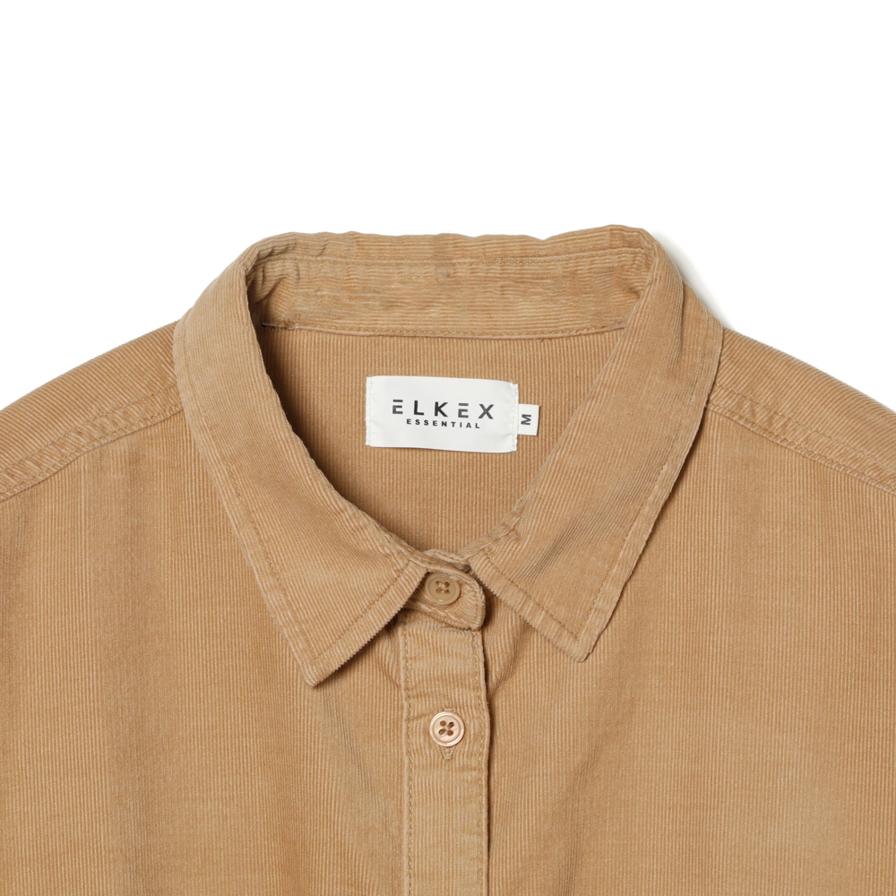 CORDUROY SHIRT DRESS
