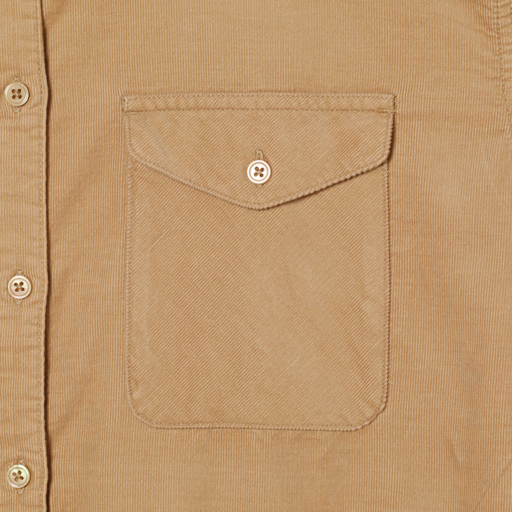 CORDUROY SHIRT DRESS