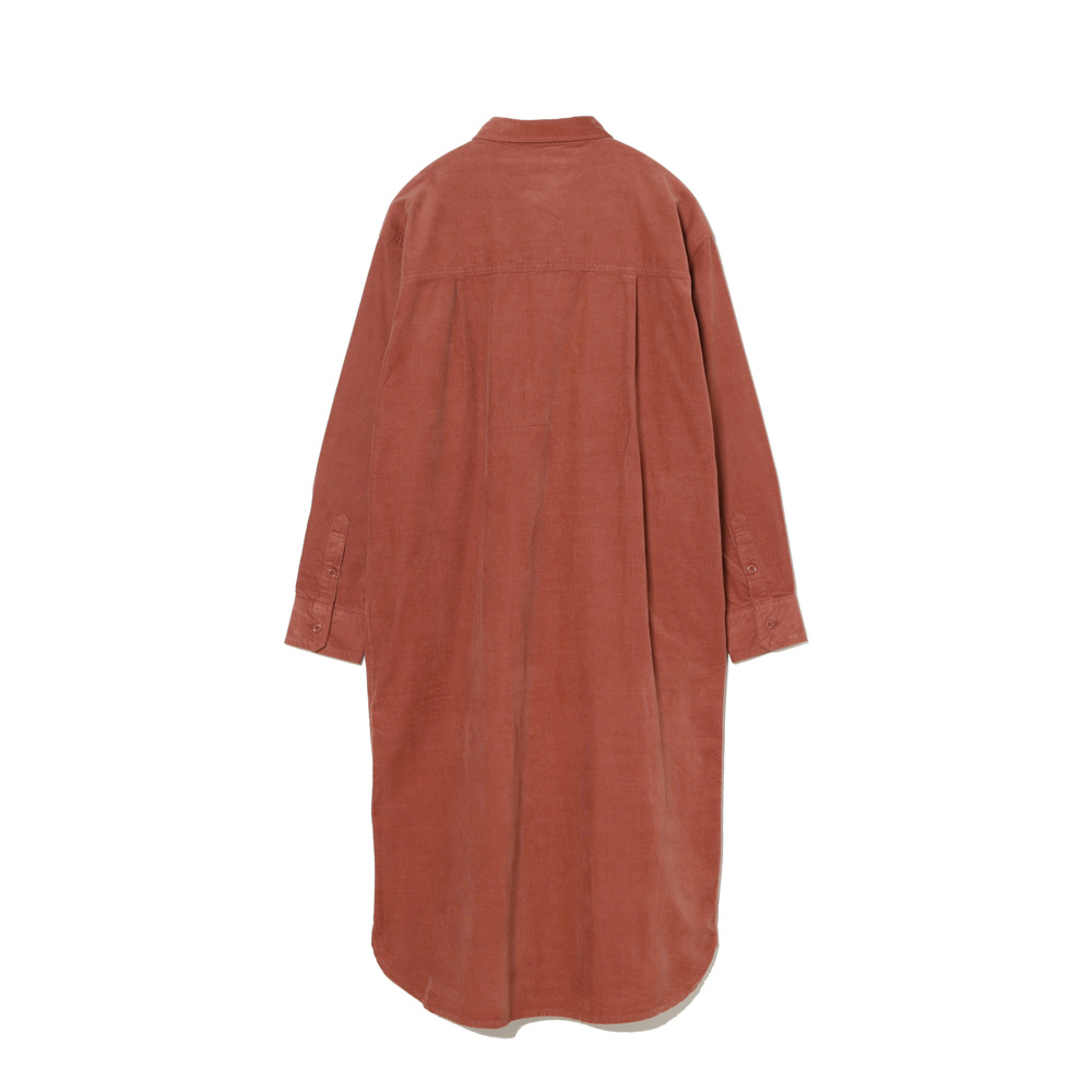 CORDUROY SHIRT DRESS