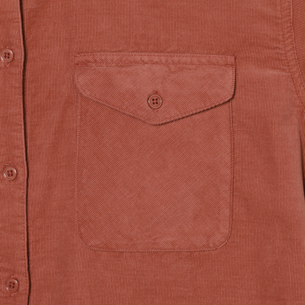 CORDUROY SHIRT DRESS