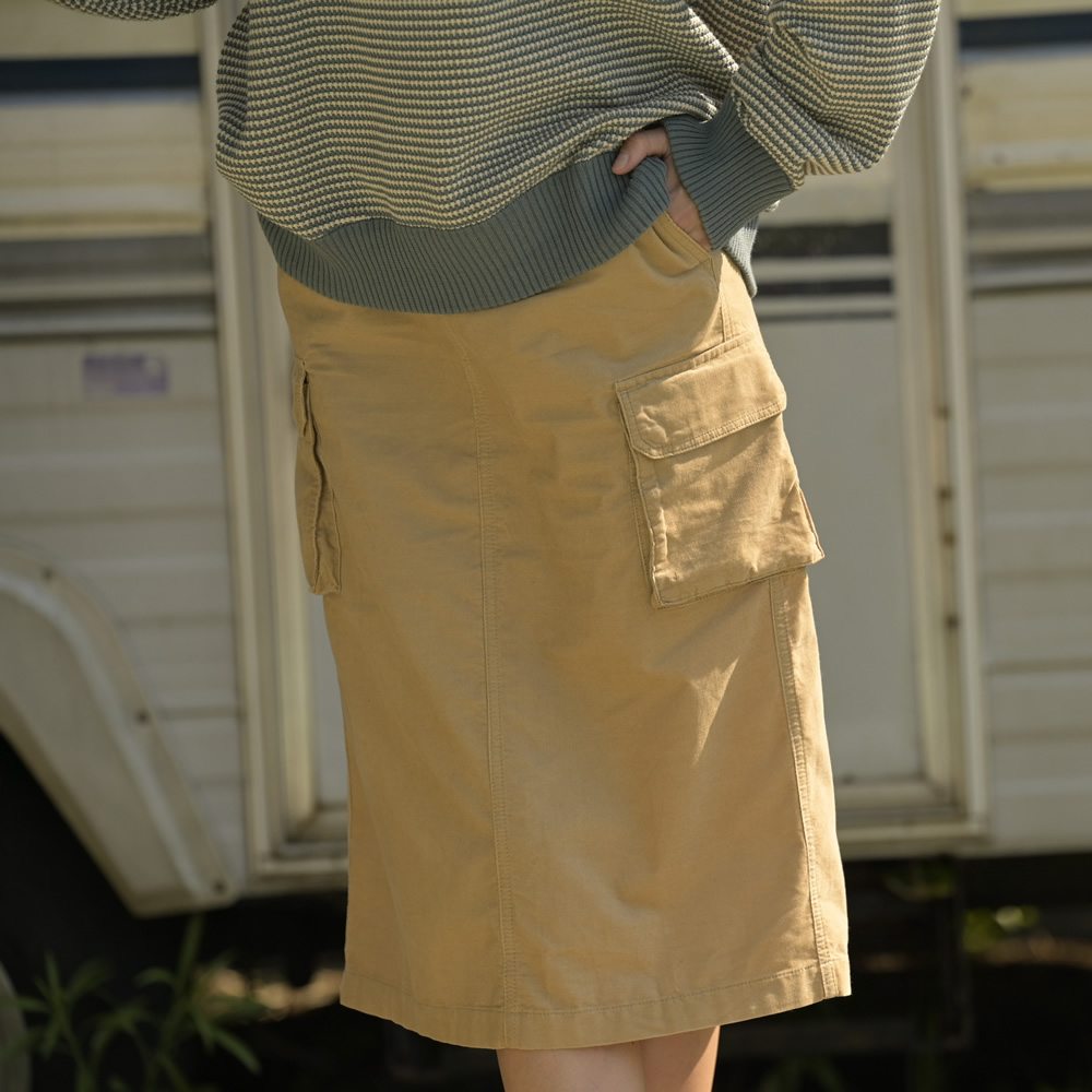 CORDUROY SKIRT