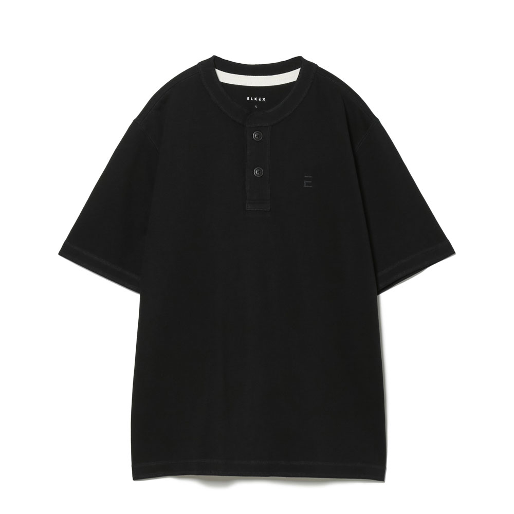 S/S BASIC HENLEY TEE