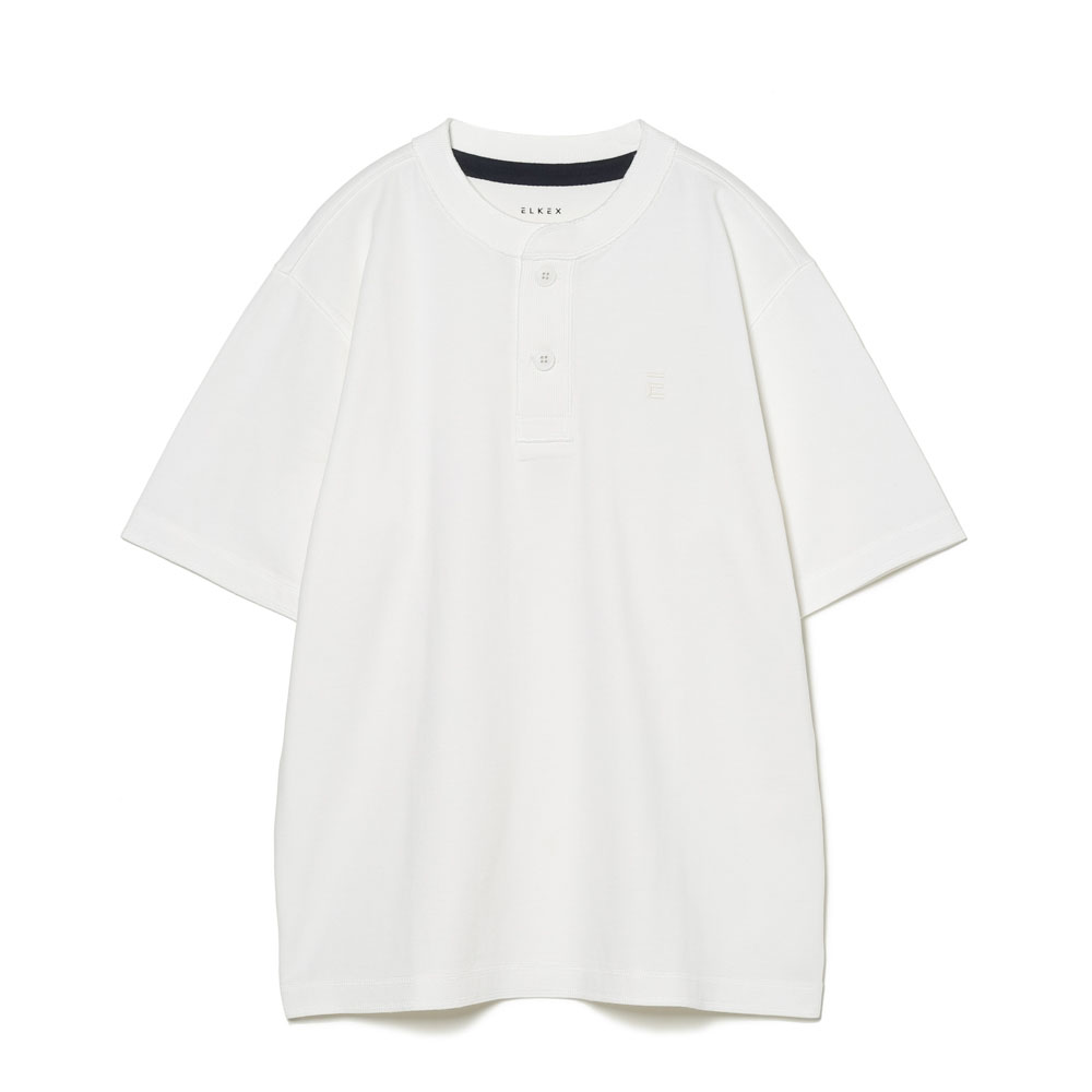 S/S BASIC HENLEY TEE