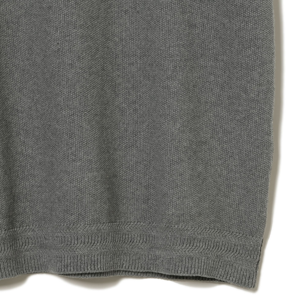 S/S PIQUE KNIT TEE