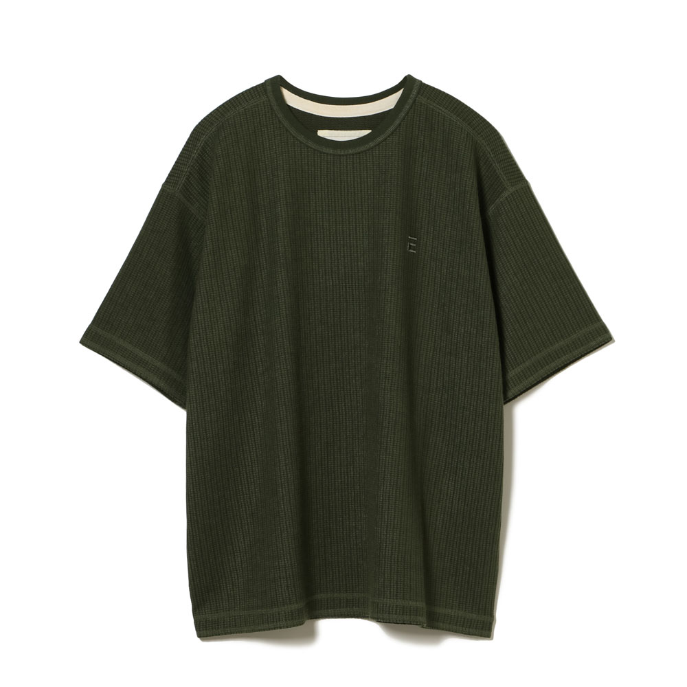S/S WAFFLE CREW TEE
