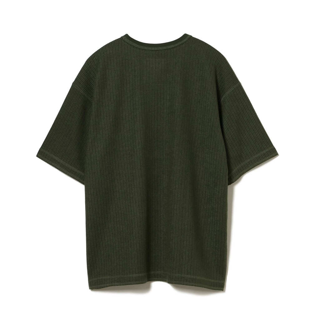 S/S WAFFLE CREW TEE