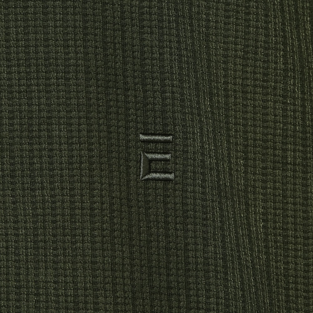 S/S WAFFLE CREW TEE