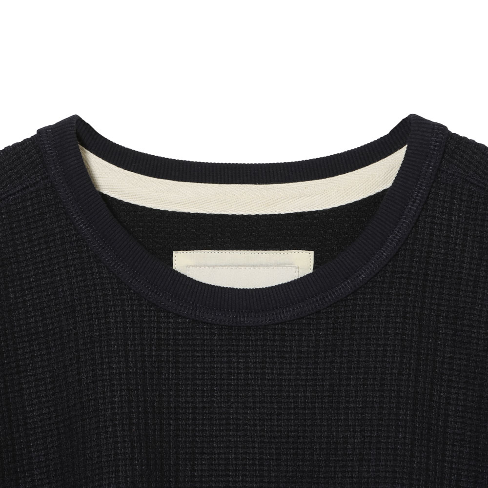 S/S WAFFLE CREW TEE