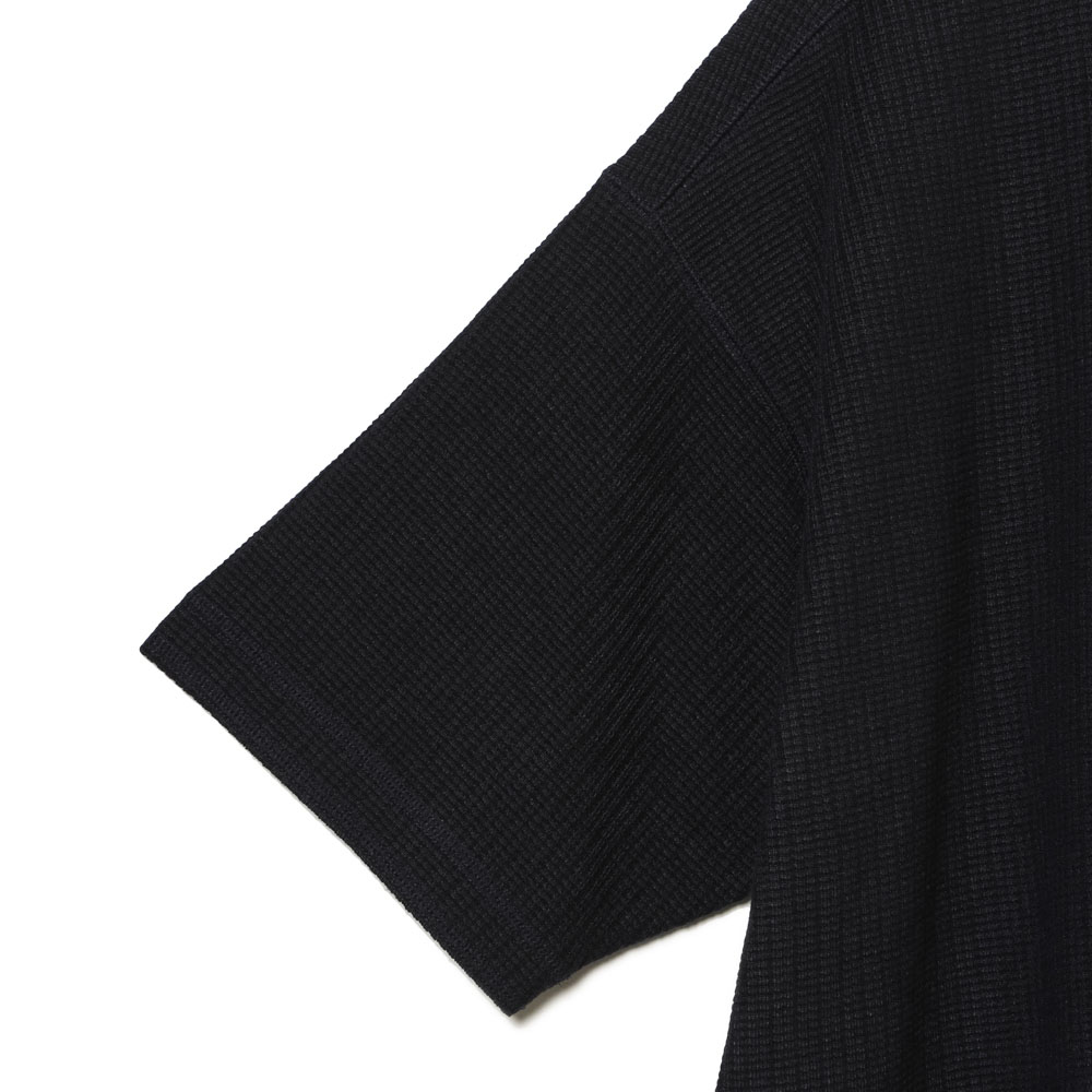 S/S WAFFLE CREW TEE
