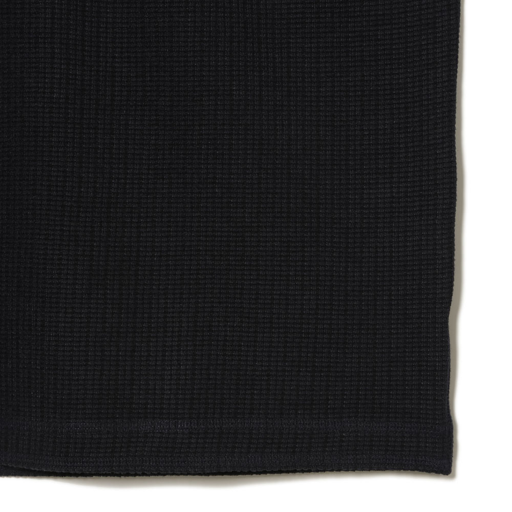 S/S WAFFLE CREW TEE