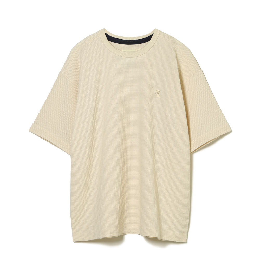 S/S WAFFLE CREW TEE