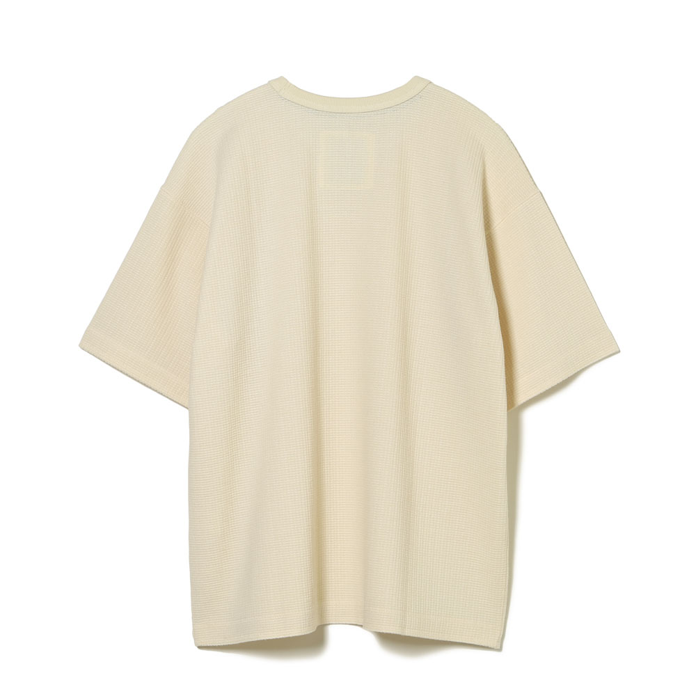 S/S WAFFLE CREW TEE