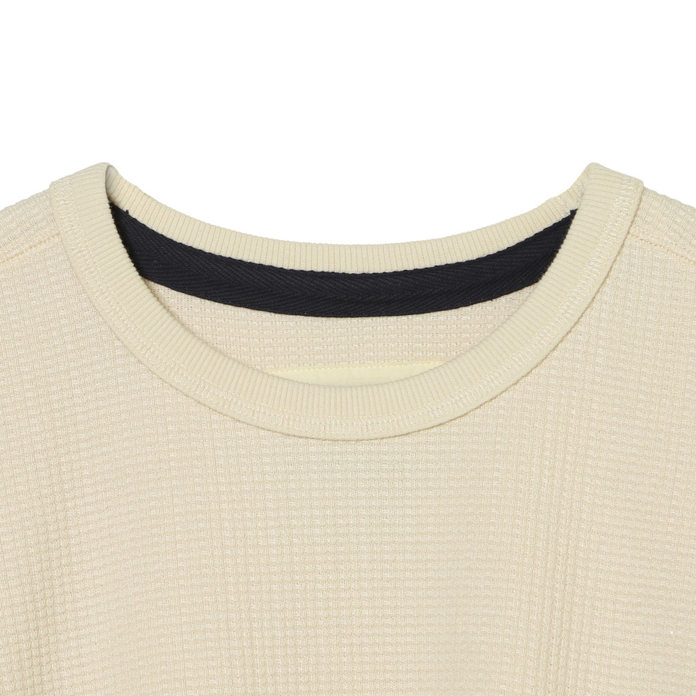 S/S WAFFLE CREW TEE