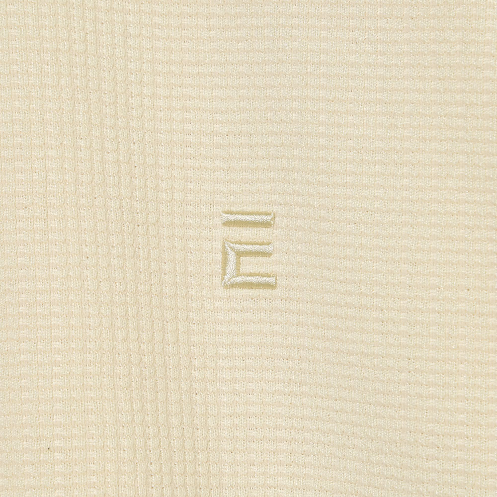 S/S WAFFLE CREW TEE