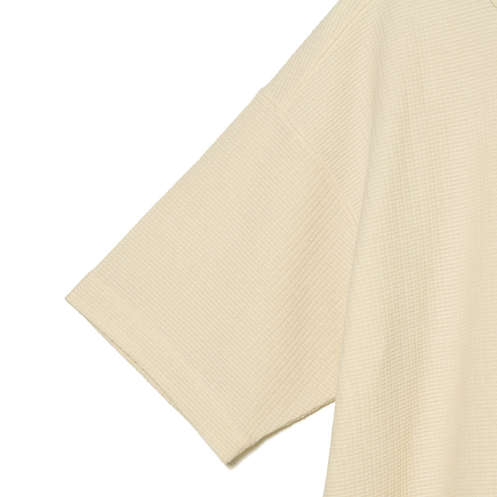 S/S WAFFLE CREW TEE