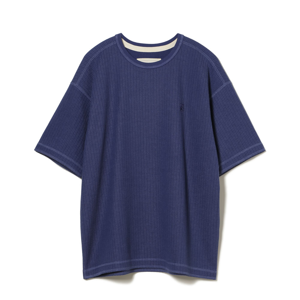 S/S WAFFLE CREW TEE