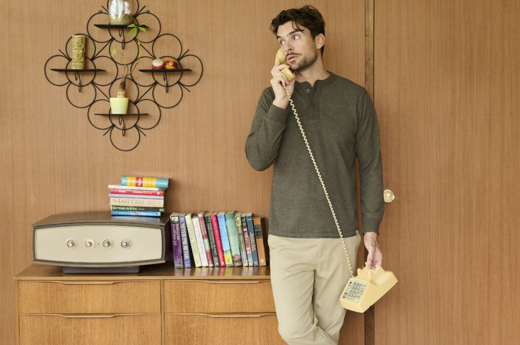L/S WAFFLE HENREY