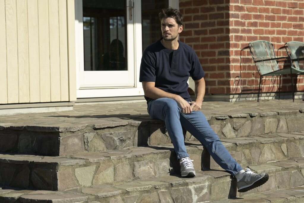 S/S WAFFLE HENLEY TEE